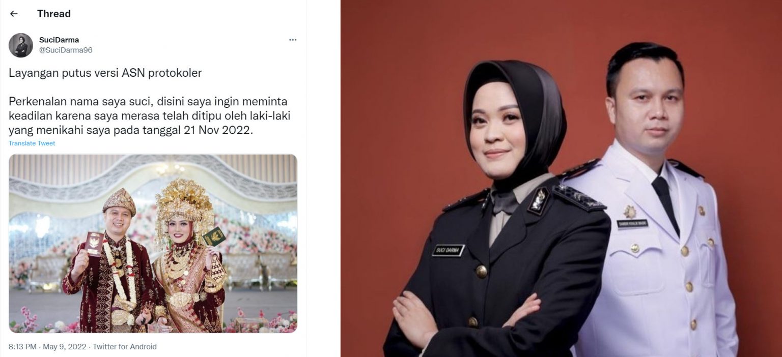 Kisah Suci Yang Diselingkuhi Viral Di Twitter Layangan Putus Versi ASN CMczone