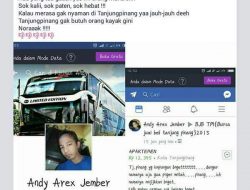 Dinilai lecehkan Kota Tanjungpinang, Pemilik akun Facebook Andy Arex Jember dilaporkan kepolisi