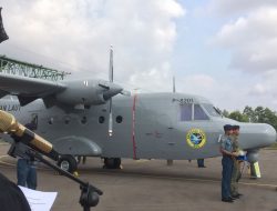 Pesawat Udara Casa Patmar NC-212 Perkuat Alusista Wing Udara 2 Tanjungpinang.