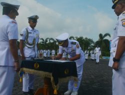 Letkol Laut (P) Catur Yogiantoro Jabat Danlanal Tanjungbalai Karimun.