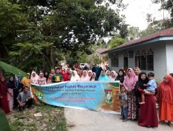 Antisipasi Nikah Dini, Pemdes Pulau Jambu Beserta Universitas Riau Adakan Sosialisasi.