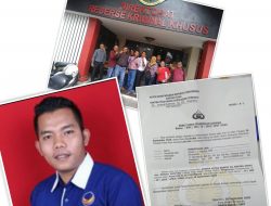 Setelah Giliran PH Bupati Bengkalis Dipolisikan, Bacaleg DPRD Bengkalis dari Fraksi Nasdem Resmi Dilaporkan.