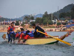 Semakin Meriah, Pertandingan Dragon Boat International Diserbu Pengunjung