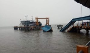 Pelabuhan Tanjung Buton Ambruk, Dinas Perhubungan Kabupaten Siak Terkesan Lalai