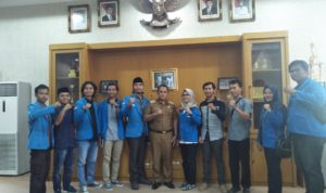 PMII Sambangi Kantor Bupati Lampung Selatan untuk Lakukan Audiensi