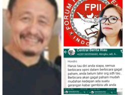 Diduga Gagal Paham, Sekretaris Wilayah FPII Riau Minta Sdr Hondro Pahami Undang-Undang dan Organisasi