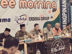 Coffee Morning Bersama Erdeka Group, Kapolres Ajak Semua Pihak Majukan Ekonomi Tanjungpinang