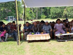 Santunan Anak Yatim Warnai Acara Puncak HUT Pemuda Dusun III Nusa Jaya Desa Pulau Jambu
