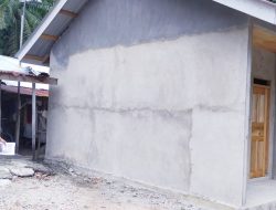Pembangunan Bantuan RSLH Tahun 2019 Desa Tri Manunggal Diduga Makrak