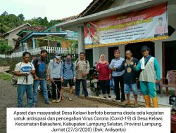 Cegah Covid-19,  Kepala Desa Kelawi Akan Semprot 9 Dusun Dengan Disinfektan