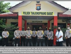 Kapolres Tanjungpinang Sampaikan Apresiasi pada Personil Polsek Tanjungpinang Barat