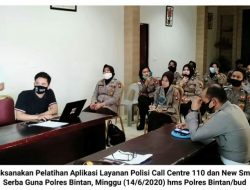Polres Bintan Gelar Pelatihan “Call Centre 110 dan New Smile Police”