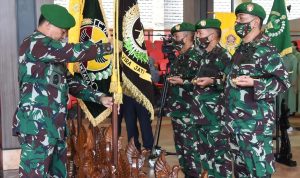 Kasad Pimpin Sertijab 9 Jabatan Pangkotama, Asisten dan Kabalakpus TNI AD dan Laporan Korps Kenaikan Pangkat 56 Perwira Tinggi TNI AD