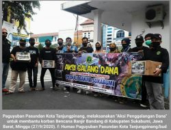 Peduli Banjir Sukabumi, Kang Arief: Semoga Allah SWT Membalas Kebaikan Semuanya