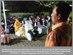 Ketua IKatan Minang Saiyo Bintan : Ansar Ahmad Itu Sederhana tapi Kerjanya Luar Biasa