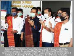 Disambut Antusias Warga, Ansar Ahmad Kampanye di 33 Titik Selama 3 Hari di Kota Batam