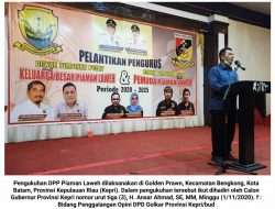 DPP Piaman Laweh Dikukuhkan, Ansar Ahmad Diangkat menjadi Dewan Kehormatan