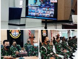 Secara Virtual Danlantamal IV Ikuti Rakor Renaku II TNI-AL 2020