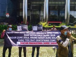 Ikatan Mahasiswa Jambi Jakarta: KPK Jangan Hanya Diam, Terkait Uang Ketok Palu RAPBD Provinsi Jambi