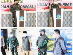 Wakili Bupati, Sekda Bintan dan Kolonel Ketut Arta Teken Naskah Kerjasama Karya Bakti Kodim 0315/Bintan