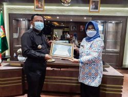 Kampar Terima Penghargaan Pelayanan KB MKJP Terbaik Tingkat Provinsi Riau.
