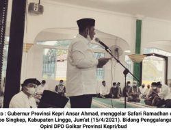 Safari Ramadhan di Dabo Singkep, Ansar Ahmad Ingatkan Pentingnya Vaksinasi Covid-19