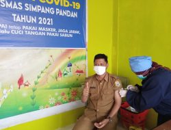 Desa Lagan Ulu Melakukan Program Vaksinansi Tahap Awal