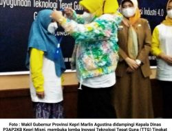 Marlin Agustina Buka Lomba Inovasi TTG Tingkat Provinsi Kepri 2021