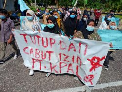 Persatuan Mahasiswa Tabir Tuntut Cabut Izin PT KPAL