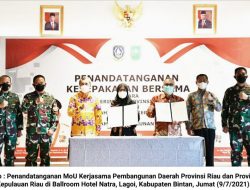 Kepri-Riau MoU Kerjasama Pembangunan