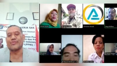 Melalui Zoom, Silaturahmi Calon Pengurus DPW LPPKI DKI Jakarta dihadiri Ketum Azwar Siri