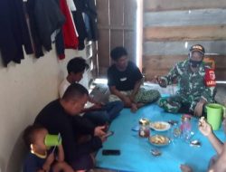 Babinsa Gelar Komsos Bersama Nelayan di Desa Limbo