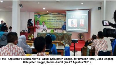DP3AP2KB Kepri Gelar Pelatihan untuk Aktivis PATBM di Lingga