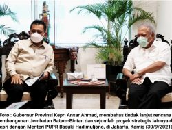 Dipanggil Menteri PUPR, Gubernur Kepri Mendadak ke Jakarta?  
