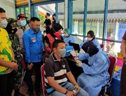 Dihadiri Forkopimda, DPD KNPI Riau Sukses Gelar Vaksin 1 Jilid II Untuk Masyarakat Riau
