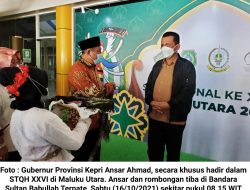 Hadir di STQH Nasional XXVI di Malut, Ansar Ahmad Optimis Kepri Raih Juara 