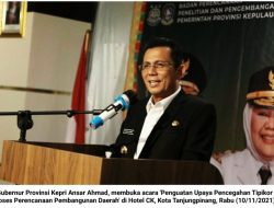Ansar Ahmad: Perencanaan Pembangunan Daerah Harus Matang dan Bebas Korupsi 