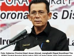 Ansar Ahmad Buka Rakor Tim PORA Tingkat Provinsi Kepri 2021 