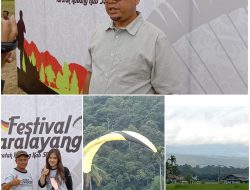 H.Nurkhalis Dt.Bijo Dirajo Spt Menutup Festival Paralayang Taratak Kubang 2021 Yang Terlaksana Dengan Sukses