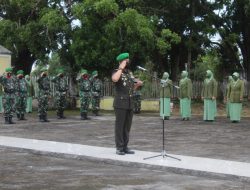 Peringati Hari Juang TNI AD, Kodim 0420 Sarko Ziarah ke Taman Makam Pahlawan