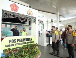 Kapolda Sumut dan Irwasum Polri Cek Pos Pelayanan di Bandara Kualanamu