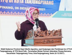 Marlin Agustina Silaturahmi ke LPTQ Tanjungpinang dan Bintan
