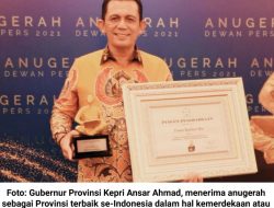 ADP 2021: Kepri, Provinsi Terbaik Se-Indonesia Kebebasan Pers