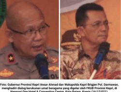 Gubernur dan Wakapolda Kepri Hadiri Dialog Kerukunan Umat Beragama