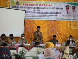 Buka Musrenbang RKPD Kecamatan Tahun Anggaran 2023, Safaruddin: Ciptakan Skala Prioritas Dan Sesuaikan Dengan Visi Misi Daerah