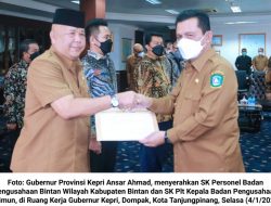 Ansar Ahmad Minta Kepala BP Bintan & Karimun Kerja Keras Pacu Investasi