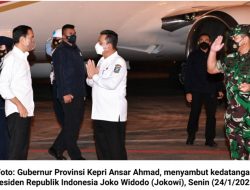 Ansar Ahmad Sambut Jokowi dan 7 Menteri