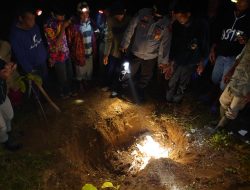 Penemuan Mayat di Sungai Lanting Sekitar Jalan Danau Pauh Rantau Kermas di Dalam Karung
