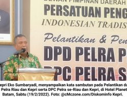 Pj Sekdaprov Kepri Hadiri Pelantikan DPD dan DPC Pelra Riau dan Kepri