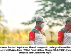 Farewell Golf Danrem 031/WB: Ansar Ahmad Promosikan Wisata Golf Kepri